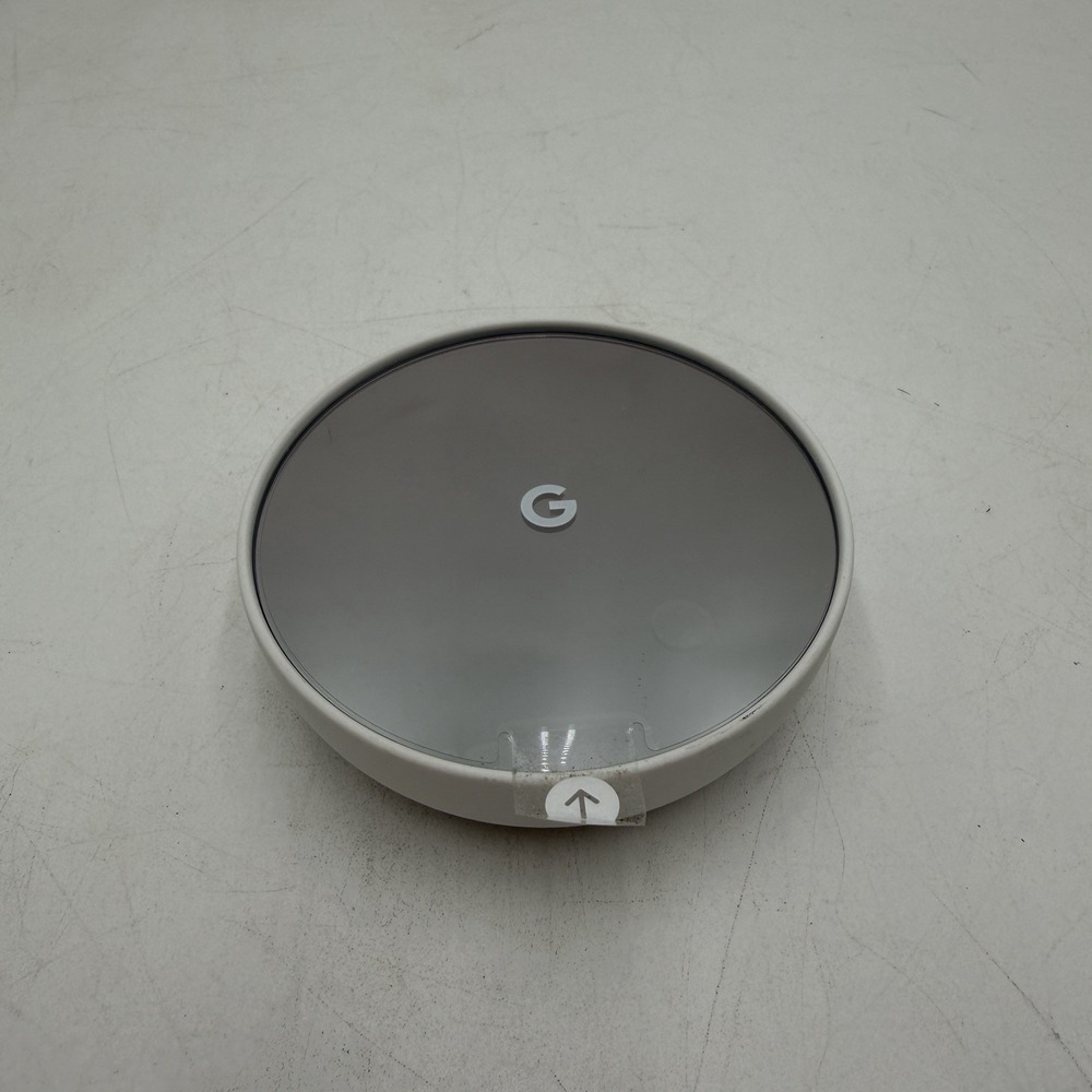 Google Nest Thermostat G4CVZ Programmable Wi-Fi Thermostat Snow No Back Cover